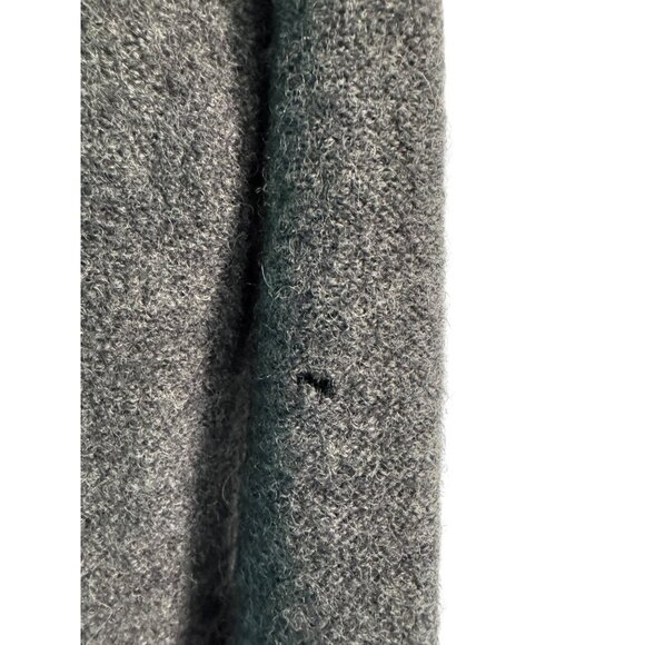 Karen Scott Womens Pure Wool Cardigan Jacket Made In Australia Button Front Dark - Picture 8 of 13